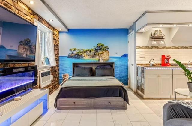 Brooklyn Spacious Space With Private Entrance, Bathroom, & Backyard - Full-Kitchen New York Eksteriør billede